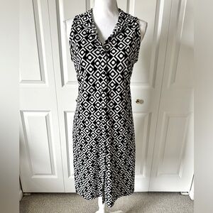 Sleeveless shirt dress